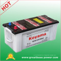 N150- 150ah 12V Dry Charged Auto Battery for Heavy Duty Truck